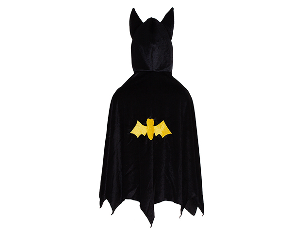 Hooded Bat Cape Black Size 5-6 de GP Capas y Tutús