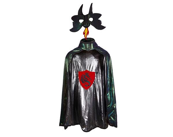 Ultimate Dragon Knight Cape & Mask Size 4-6 de GP Capas y Tutús
