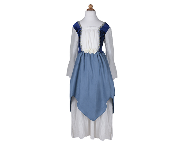 Pretty Peasant Dress Blue Size 5-6 de GP Disfraces