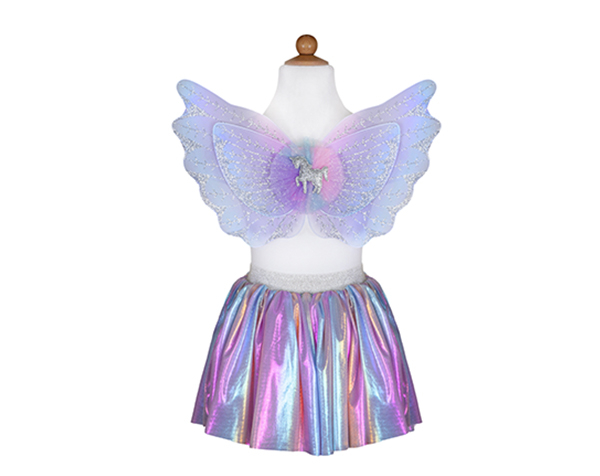 Magical Unicorn Skirt & Wings Pastel Size 4-6 de GP Disfraces