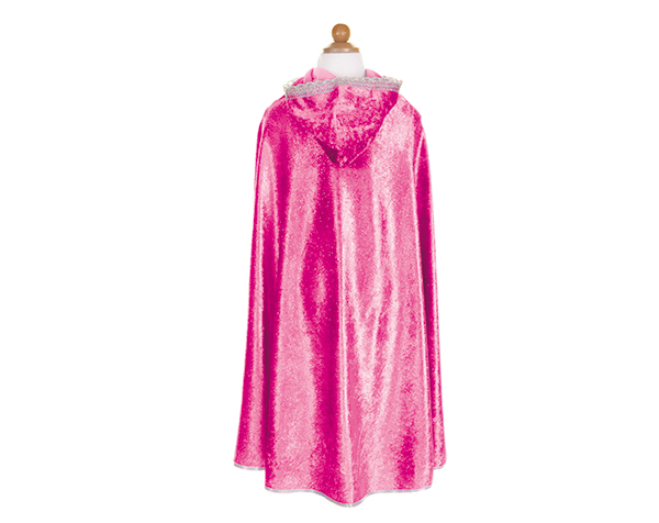 Diamond Sparkle Cape Dk. Pink Size 3-4 de GP Capas