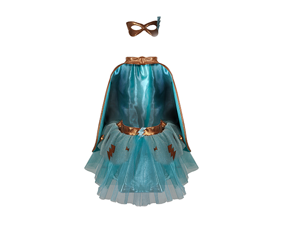 Super-duper Tutu/Cape/Mask Tl/Cpr. Size 4-6 de GP Capas