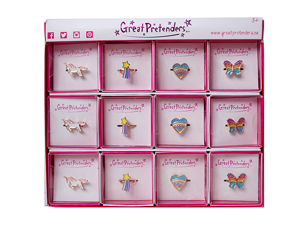 Boxed Rings 24 Pcs de GP Anillos y Bolis