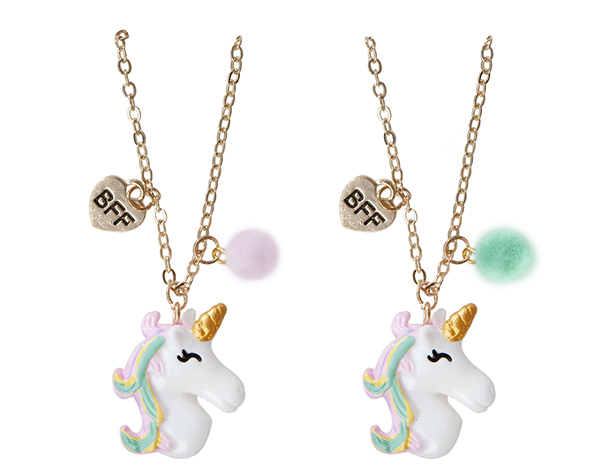 Unicorn BFF Necklace (2 pcs) de GP Classic Jowelry