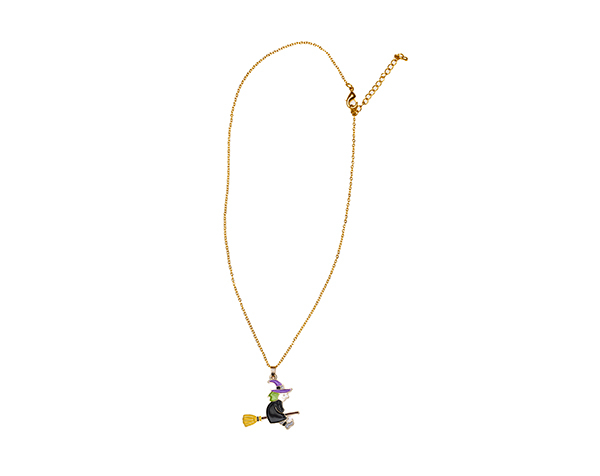 Witch Necklace & Black Cat Ring de GP Halloween