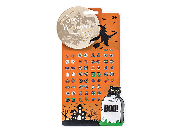 Halloween Sticker Earrings (30 pairs) de GP Halloween