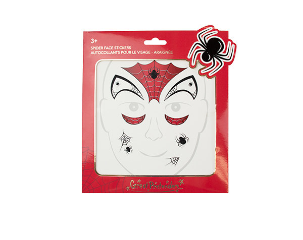 Spider Face Stickers de GP Stickers y Tattoos