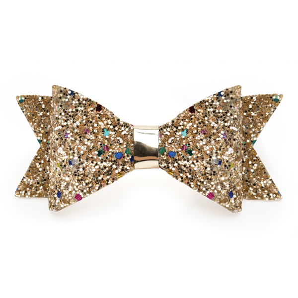 The Great Gold Bow Hair Clip de Great Pretenders