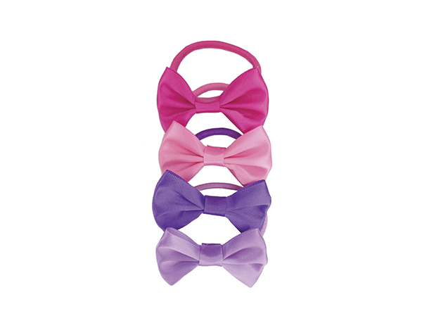 Bow Tied & True Ponytail Holders de GP Classic Jowelry