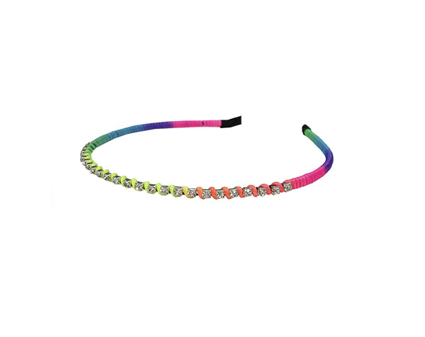 Rainbow Riot Headband de GP Classic Jowelry