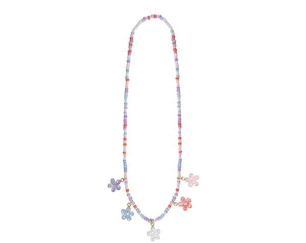 Boutique Shimmer Flower Necklace de GP Boutique Jowelry