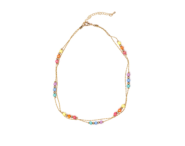 Boutique Golden Rainbow Necklace de GP Boutique Jowelry