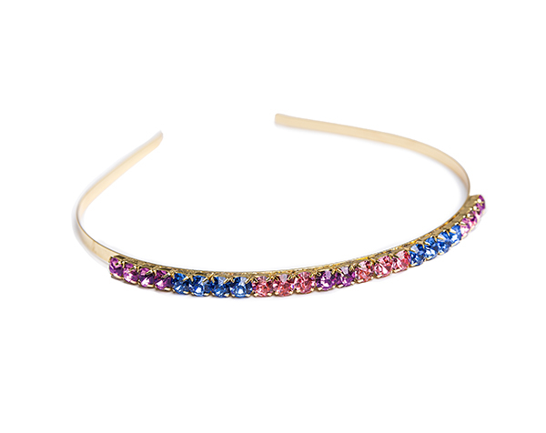 Boutique Chunky Gem Multicolour Headband de GP Outlet 