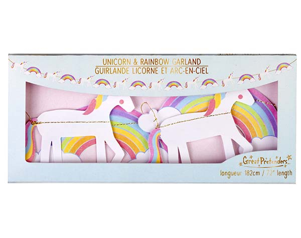 Garlands Unicorn w/Rainbows de GP Outlet 