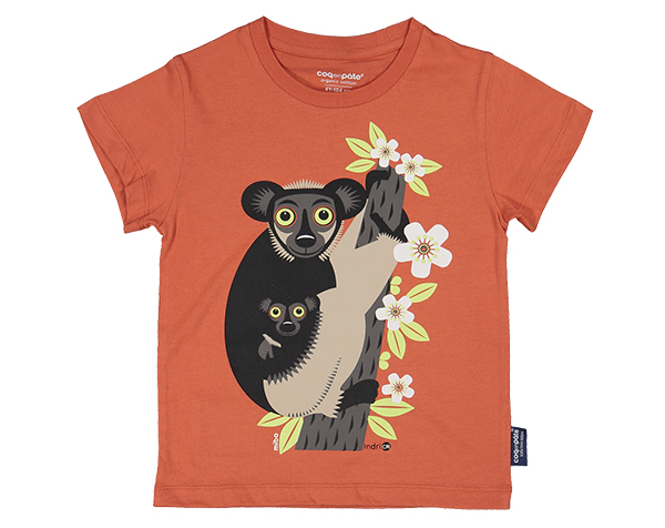 Indri Brown T-Shirt 2 de Coqenpâte Primavera Verano 2023