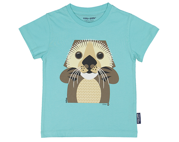 Otter Blue T-Shirt 2 de Coqenpâte Primavera Verano 2023