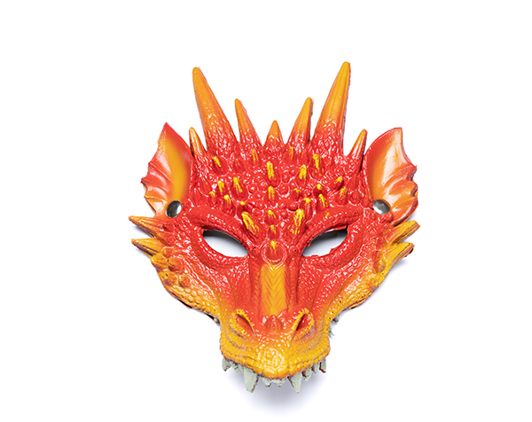Dragon Mask Red de GP Complementos Disfraces