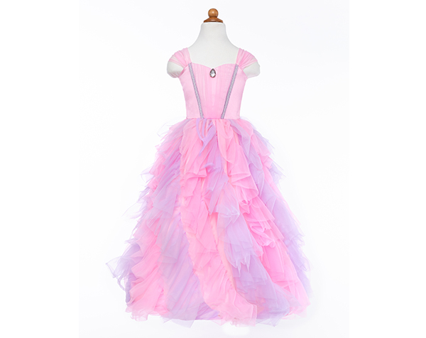 Pink Layered Sequins Dress, Size 5-6 de GP Disfraces