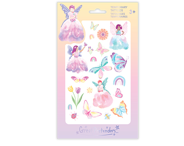 Butterfly Fairy Tattoo - 18 Pc de GP Stickers y Tattoos