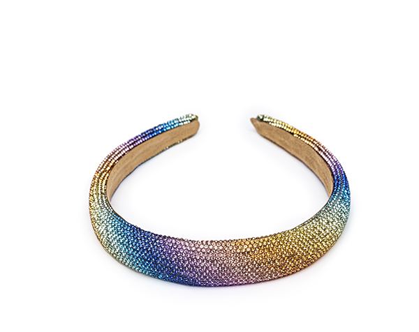 Rainbow Sparkle Headband de GP Classic Jowelry