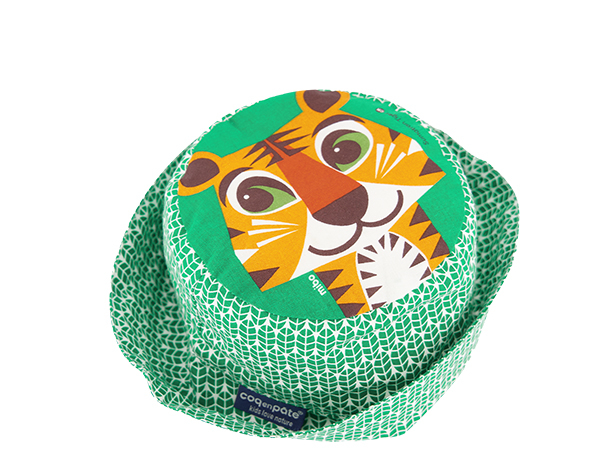 Tiger Green Sun Hat S de Coqenpâte Primavera Verano 2023