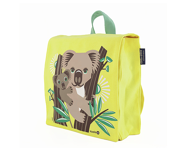 Koala Yellow Backpack de Coqenpâte Primavera Verano 2023