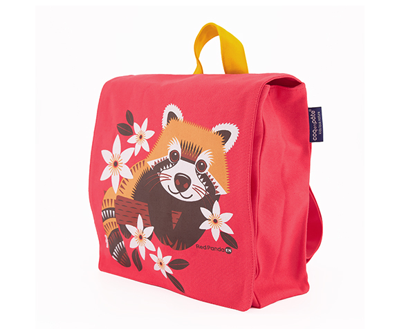 Red Panda Red Backpack de Coqenpâte Primavera Verano 2023