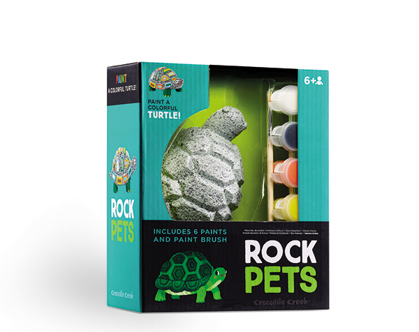 Rock Pets Turtle de Crocodile Creek