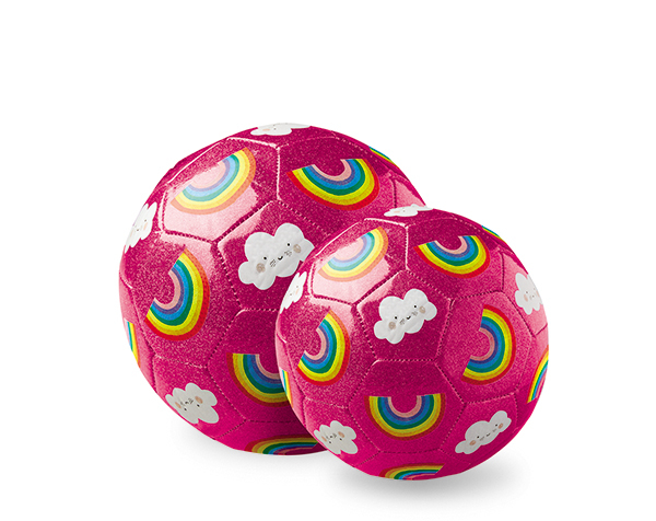 Ball Soccer Rainbow Glitter 15 cm de Crocodile Creek