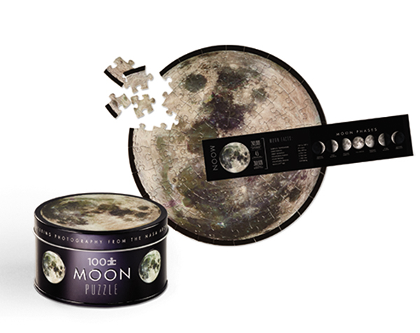 Tin Puzzle NASA Moon 100 pc de Crocodile Creek