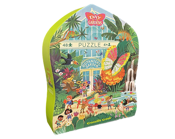 Puzzle 48 p Day at the Botanical Garden de Crocodile Creek
