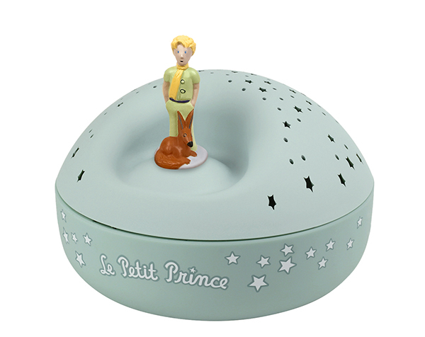 Veilleuse - Projecteur d'Etoiles Musical le Petit Prince© - piles incluses de Trousselier