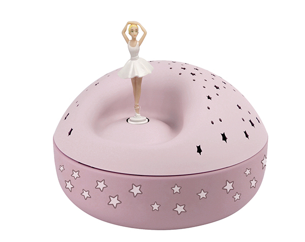 Veilleuse - Projecteur d'Etoiles Musical Ballerine - piles incluses  de Trousselier