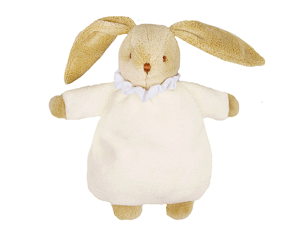 Lapin Nid d'Ange Doudou Hochet - Ivoire 20Cm de Trousselier