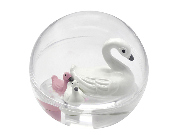 Burbuja de agua familia cisnes  de Bass & Bass