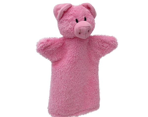 Marioneta doudou cerdo de Bass & Bass