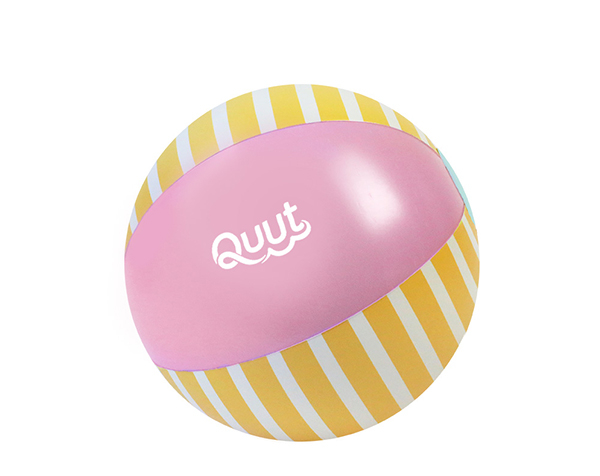 Beach Ball Banana Pink 30 cm de Quut