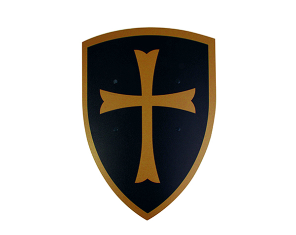 Shield big, Templar black/gold de Spielzeugmanufaktur
