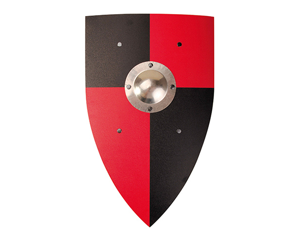 Norman shield black/red de Spielzeugmanufaktur