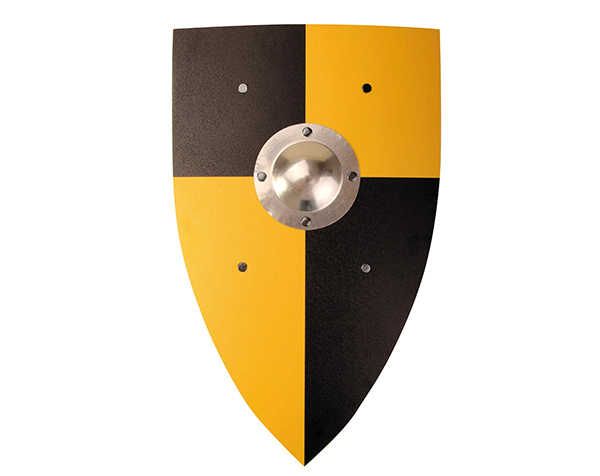 Norman shield black/yellow de Spielzeugmanufaktur
