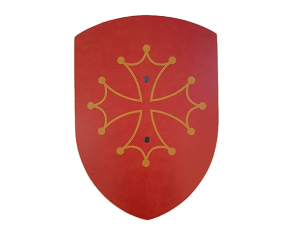 Shield Occitan cross red/yellow de Spielzeugmanufaktur