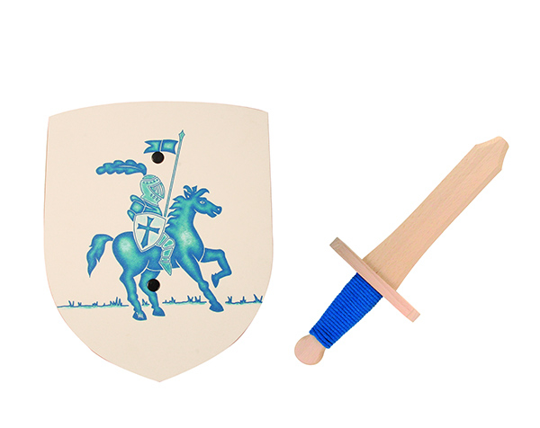 Albert shield/sword, blue de Spielzeugmanufaktur