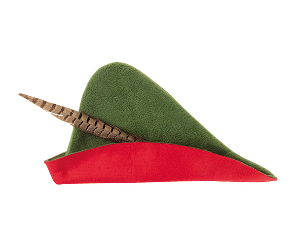 Robin Hood hat, fleece, one size de Spielzeugmanufaktur
