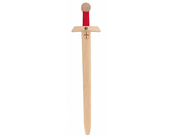 Templar sword with brand stamp de Spielzeugmanufaktur