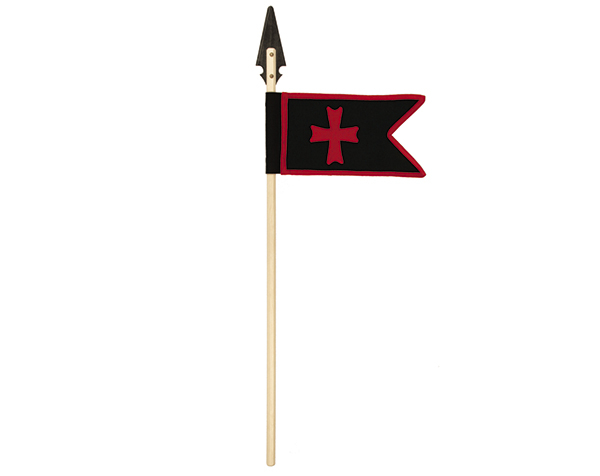 Templar Lance,  black banner de Spielzeugmanufaktur
