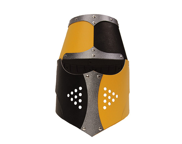 Norman helmet black/yellow/silver de Spielzeugmanufaktur