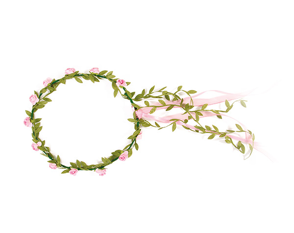 Hair wreath Florentine pink de Spielzeugmanufaktur