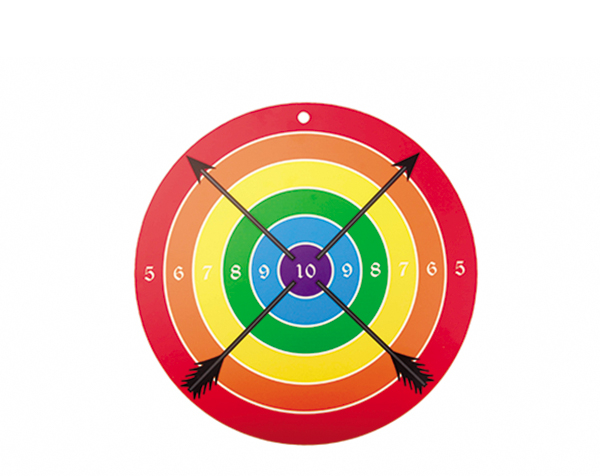 Round Target for safety arrows de Spielzeugmanufaktur