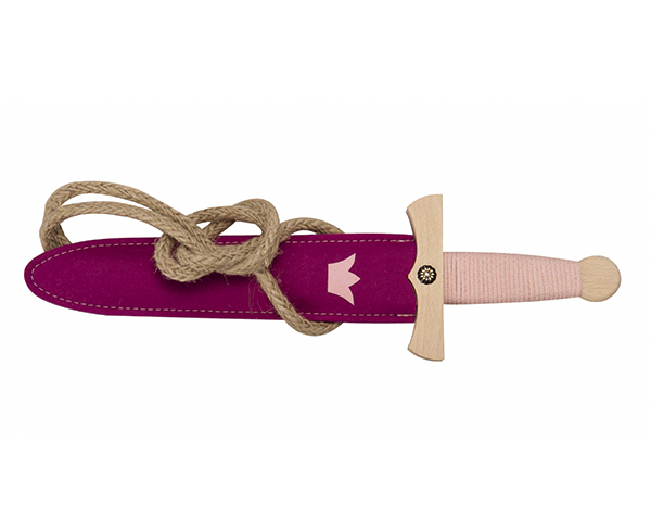 Dagger set princess, wool felt de Spielzeugmanufaktur