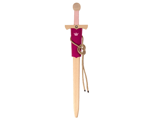 Sword set Princess, wool felt de Spielzeugmanufaktur